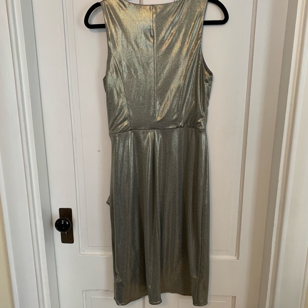 Superfoxx metallic dress size medium GUC - Picture 3 of 6